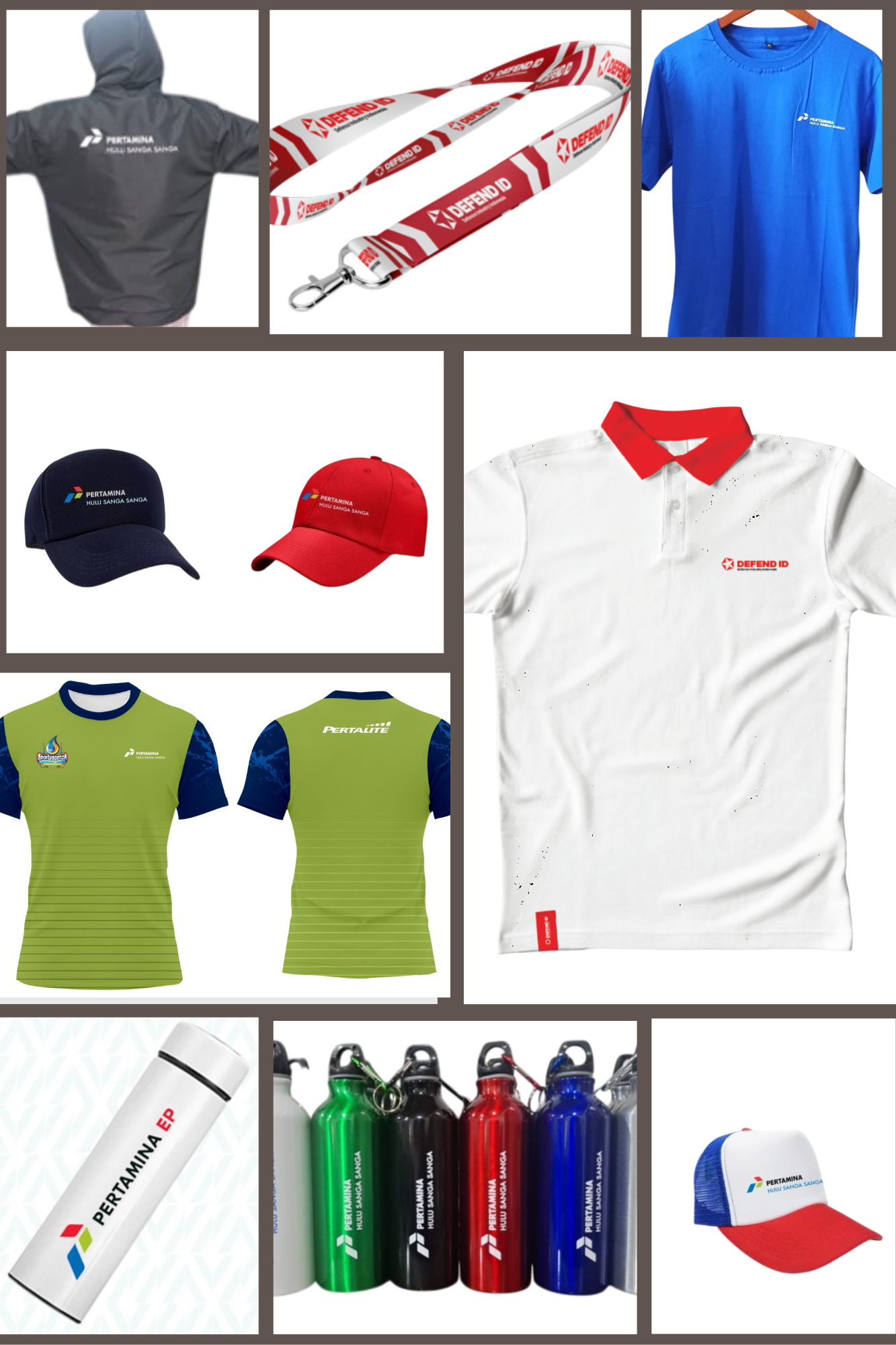 Berbagai macam barang pengadaan dan merchandise dari layanan General Supplier